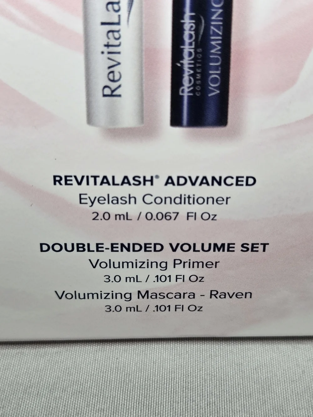 REVITALASH Gift Set Advanced Eyelash Conditioner Primer & Mascara Volumizing